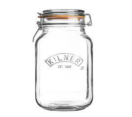 Банка Clip Top квадратная 2 л, Kilner, фото 
