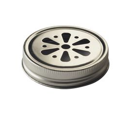 Набор из 6 крышек с прорезями для банок с ручками, Kilner, фото 