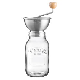 Банка с ручной мельницей для приготовления соуса, Kilner, фото 