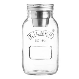 Банка с соусником On The Go 1 л, Kilner, фото 