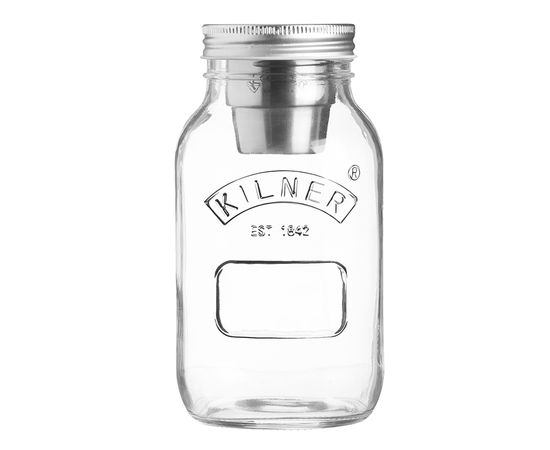 Банка с соусником On The Go 1 л, Kilner, фото 