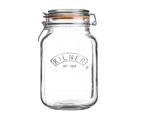 Банка Clip Top квадратная 2 л, Kilner, фото 
