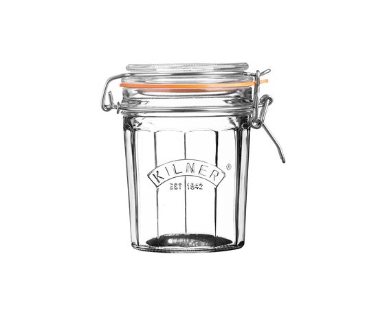 Банка гранёная Clip Top 450 мл, Kilner, фото 