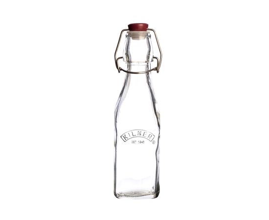 Бутылка Clip Top квадратная 250 мл, Kilner, фото 