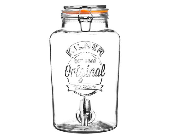 Диспенсер для напитков Clip Top 5 л, Kilner, фото 