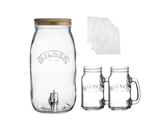 Набор для приготовления комбучи, Kilner, фото 