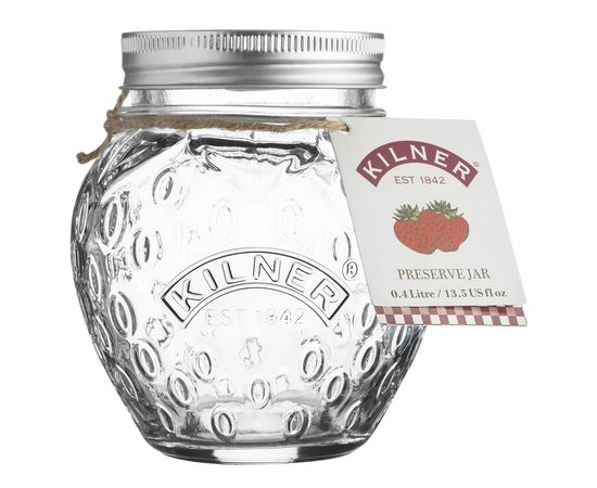 Банка для заготовок 0,4 л клубника, Kilner, фото , изображение 6