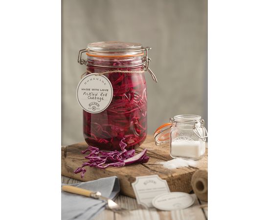 Банка Clip Top 1 л, Kilner, фото , изображение 3