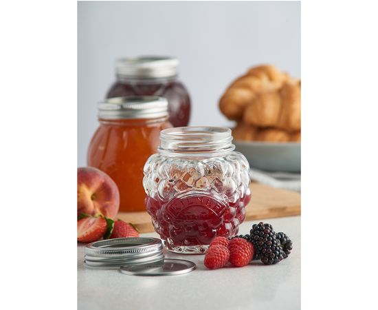Банка для заготовок, 400 мл, малина, Kilner, фото , изображение 6