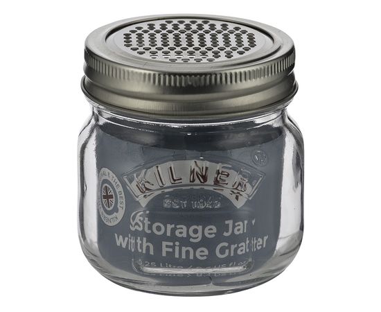 Банка с крышкой-теркой, 250 мл, Kilner, фото , изображение 12