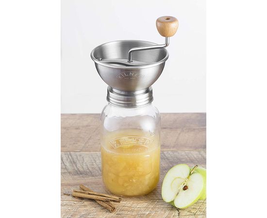 Банка с ручной мельницей для приготовления соуса, Kilner, фото , изображение 5