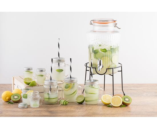 Подставка для диспенсера круглая, сталь, Kilner, фото , изображение 2