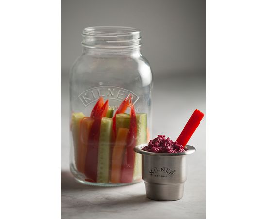 Банка с соусником On The Go 500 мл, Kilner, фото , изображение 10