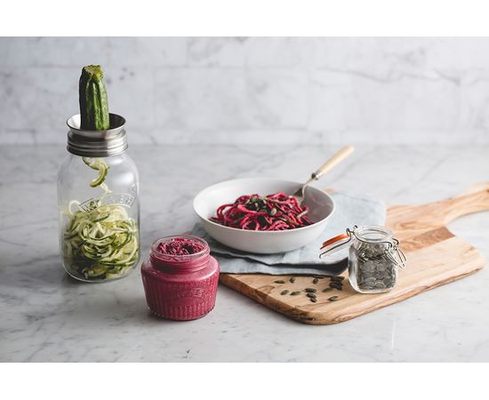 Банка со спиралайзером 1 л, Kilner, фото , изображение 7