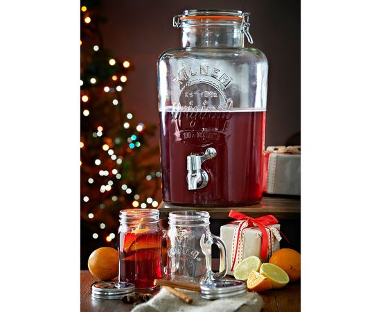 Диспенсер для напитков Clip Top 8 л, Kilner, фото , изображение 3