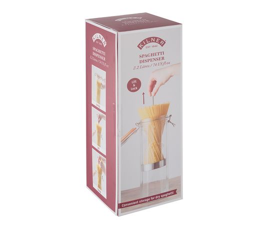 Банка для спагетти 2,2 л, Kilner, фото , изображение 4