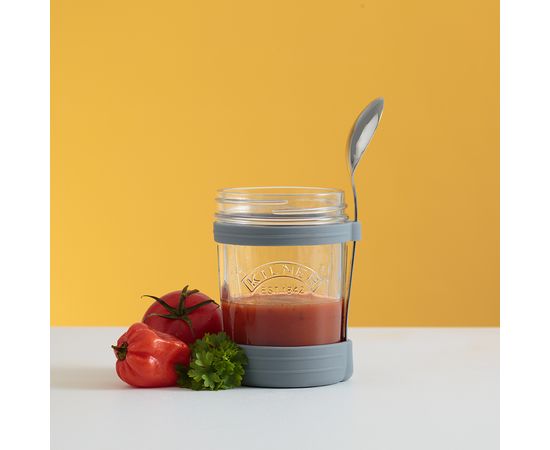 Набор из банки и ложки для супа 350 мл, Kilner, фото , изображение 7