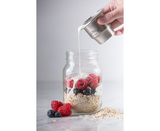 Банка с соусником On The Go 500 мл, Kilner, фото , изображение 2