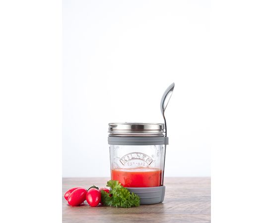 Набор из банки и ложки для супа 350 мл, Kilner, фото , изображение 11