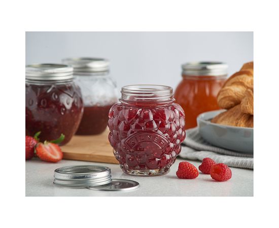 Банка для заготовок, 400 мл, малина, Kilner, фото , изображение 2