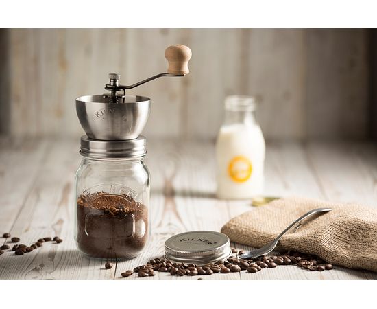 Банка с ручной кофемолкой 500 мл, Kilner, фото , изображение 14