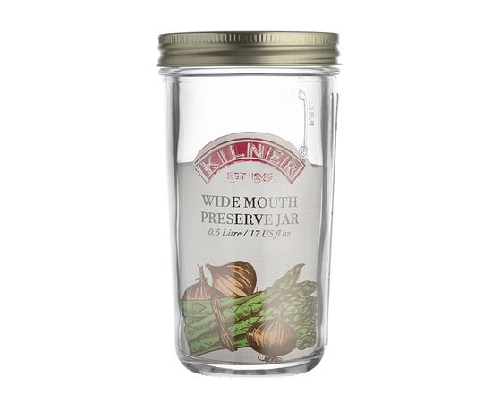 Банка для консервирования с широким горлышком 500 мл, Kilner, фото , изображение 2