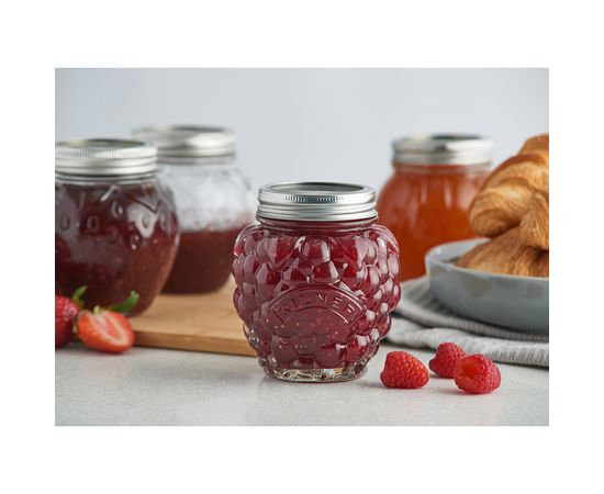 Банка для заготовок, 400 мл, малина, Kilner, фото , изображение 11