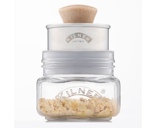 Емкость для хранения с прессом Mash&Store, Kilner, фото , изображение 7