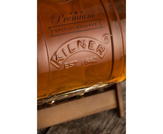 Диспенсер для напитков Barrel на подставке 1 л в подарочной упаковке, Kilner, фото , изображение 6