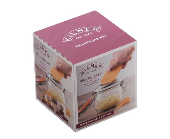 Банка с крышкой-тёркой 500 мл, Kilner, фото , изображение 3