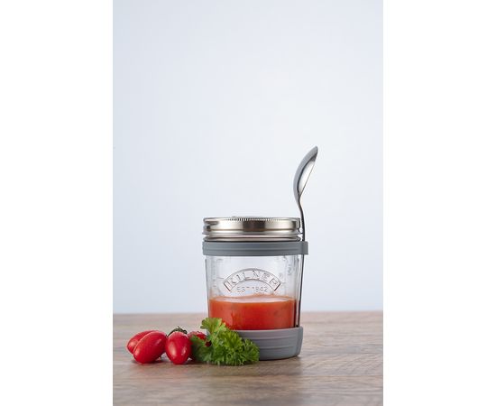 Набор из банки и ложки для супа 350 мл, Kilner, фото , изображение 12