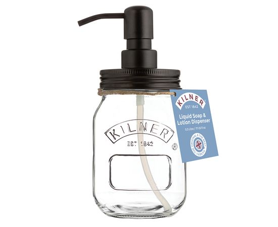 Диспенсер для мыла, 500 мл, Kilner, фото , изображение 2