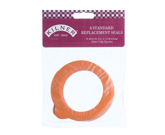 Набор из 6 резиновых подкладок для банок Clip Top, Kilner, фото , изображение 2