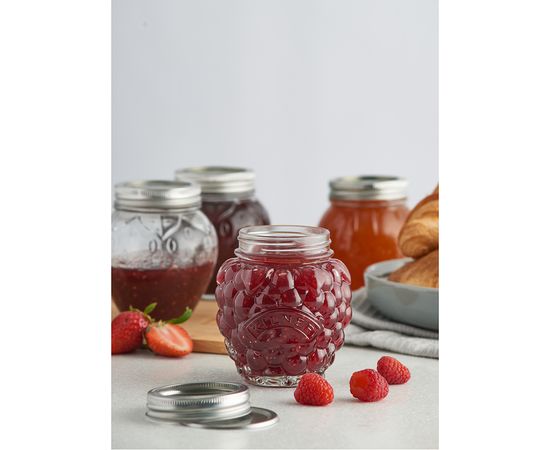 Банка для заготовок, 400 мл, малина, Kilner, фото , изображение 14