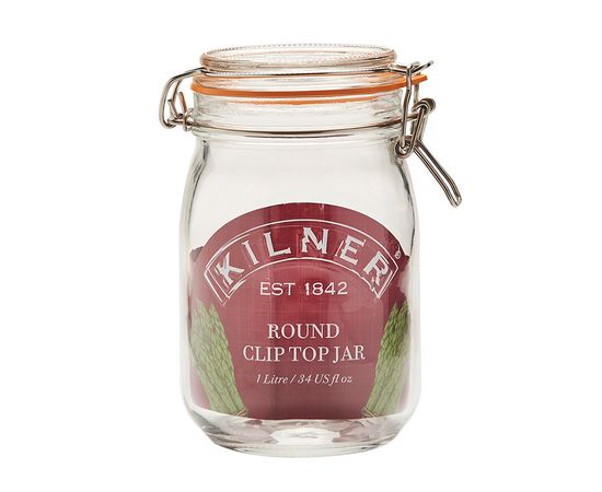 Банка Clip Top 1 л, Kilner, фото , изображение 8