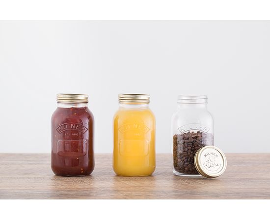 Банка для консервирования 1 л, Kilner, фото , изображение 3