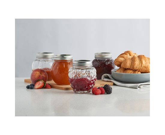 Банка для заготовок, 400 мл, малина, Kilner, фото , изображение 4