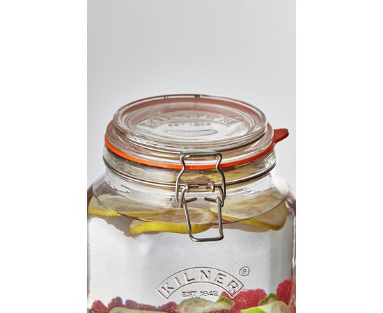 Набор из 2 диспенсеров на подставке 2,1 л и 3,1 л в подарочной упаковке, Kilner, фото , изображение 5