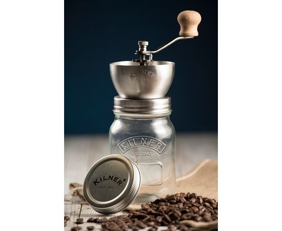 Банка с ручной кофемолкой 500 мл, Kilner, фото , изображение 10