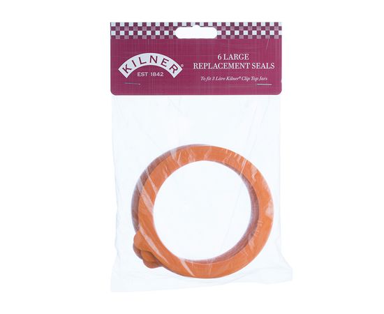 Набор из 6 резиновых подкладок для банок Clip Top 3 л, Kilner, фото , изображение 2