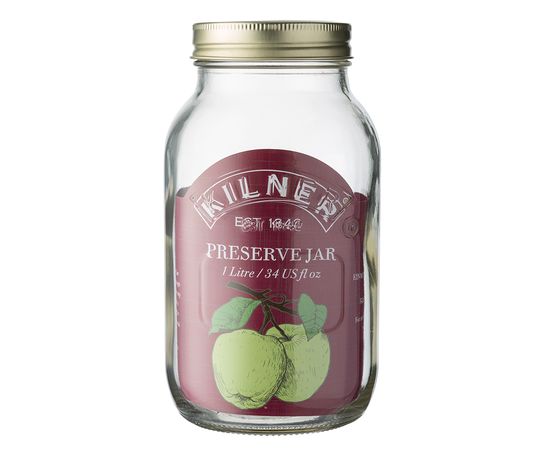 Банка для консервирования 1 л, Kilner, фото , изображение 5