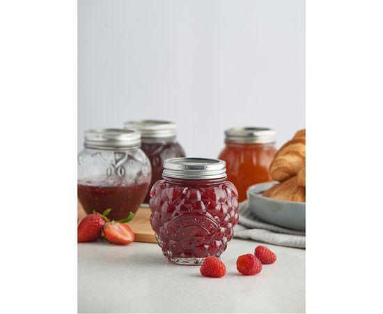 Банка для заготовок, 400 мл, малина, Kilner, фото , изображение 13