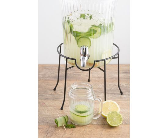 Подставка для диспенсера круглая, сталь, Kilner, фото , изображение 4