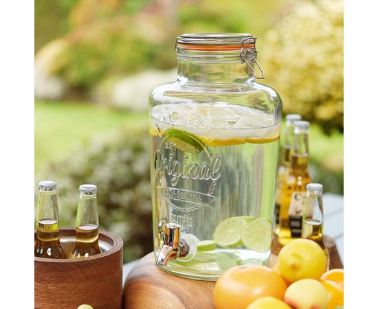 Диспенсер для напитков Clip Top 8 л, Kilner, фото , изображение 2