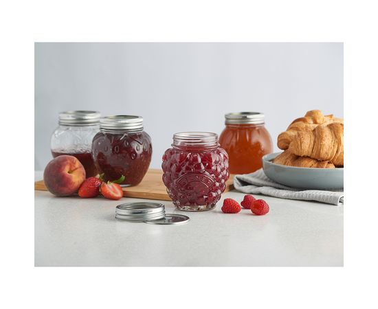 Банка для заготовок, 400 мл, малина, Kilner, фото , изображение 9