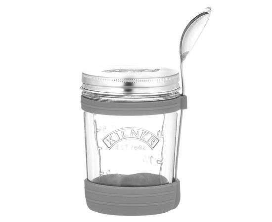 Набор из банки и ложки для супа 350 мл, Kilner, фото 
