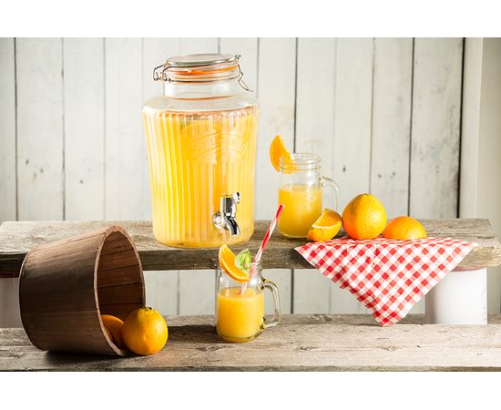 Диспенсер для напитков Vintage 5 л, Kilner, фото , изображение 6