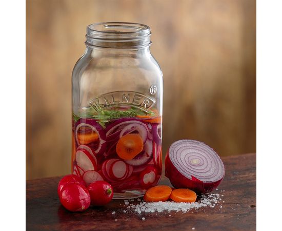 Набор из 2 банок для ферментации в подарочной упаковке, Kilner, фото , изображение 2