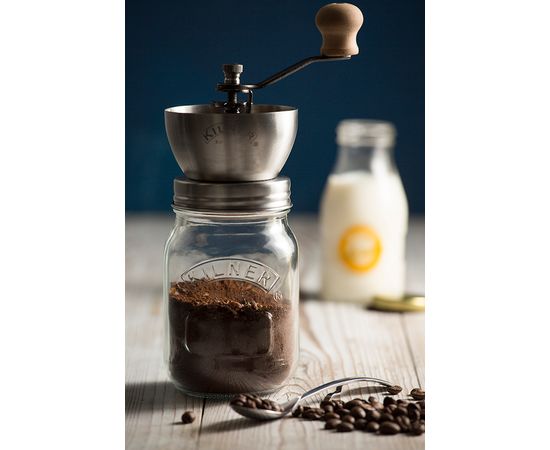 Банка с ручной кофемолкой 500 мл, Kilner, фото , изображение 13