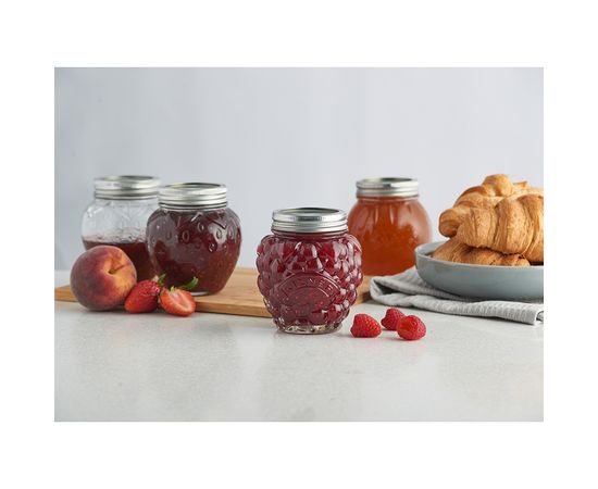 Банка для заготовок, 400 мл, малина, Kilner, фото , изображение 10
